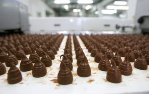 L'uso dell'aria compressa nella produzione del cioccolato
