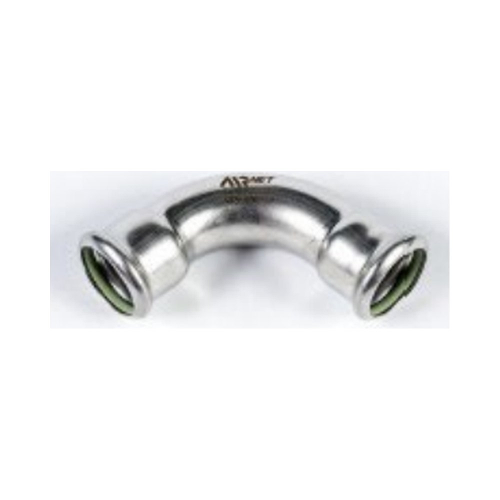 Gomito a 90º – acciaio inox