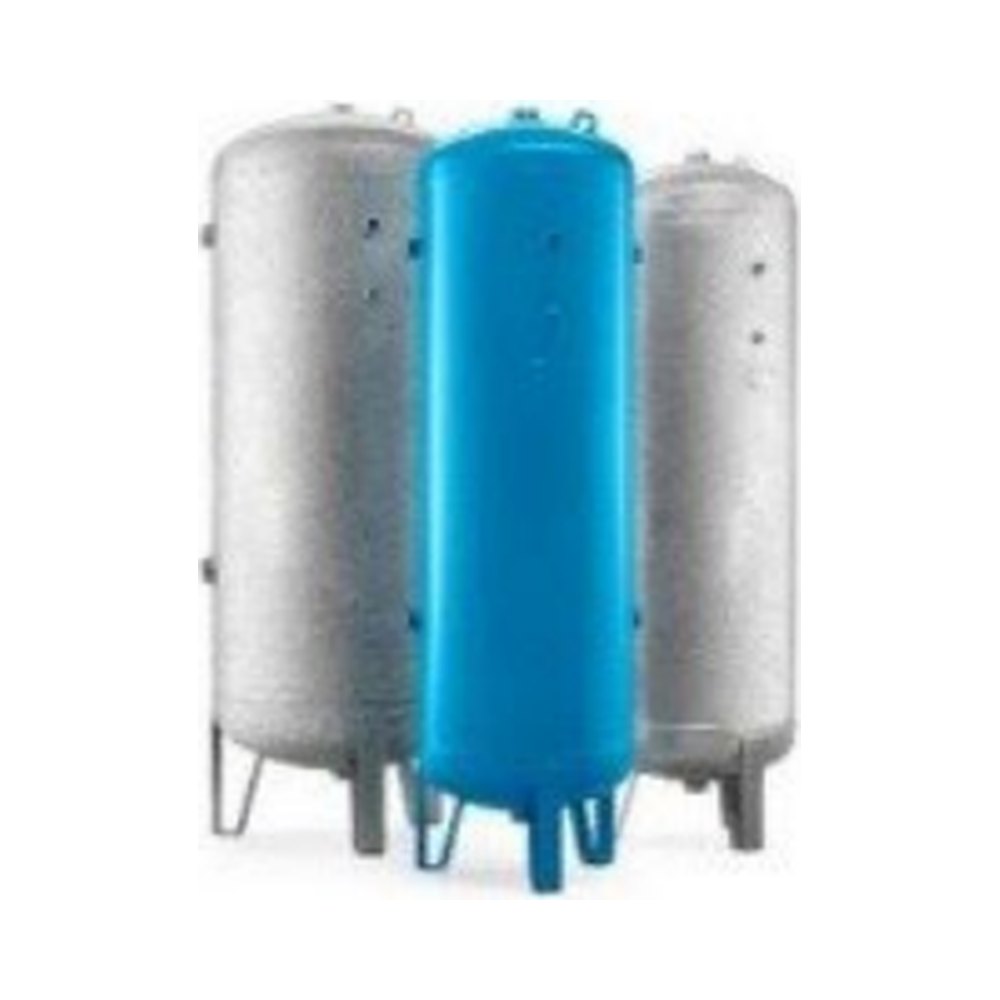 Serbatoio verticale verniciato RAL 5015 (blu cielo) – alte pressioni (15-16 bar)
