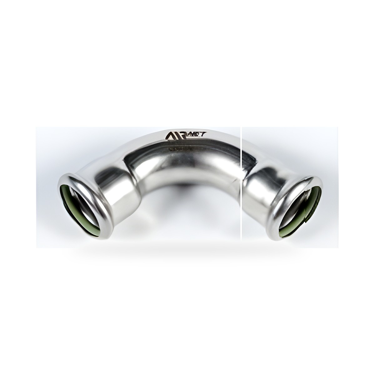 Gomito a 90º – acciaio inox