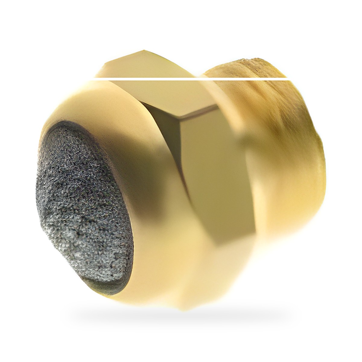 Silenziatore con rete in filo di acciaio INOX 304